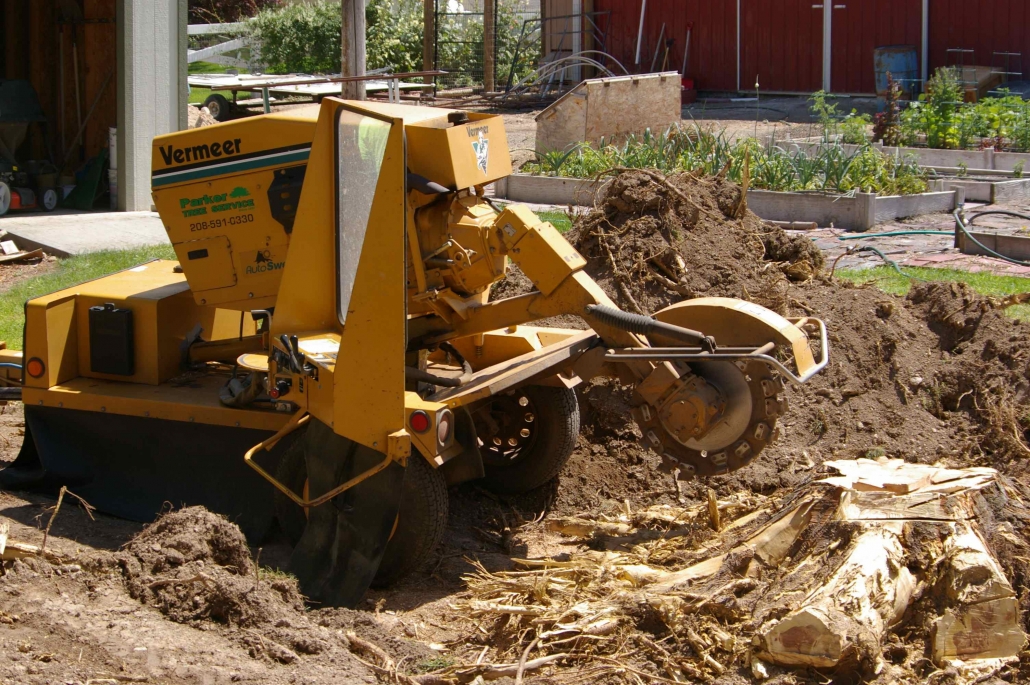 Vermeer-stump-grinder Jim's Tree Stump Removal and Stump Grinding Services